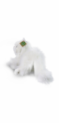 Rappa Plyšová kočka perská bílá 30 cm ECO-FRIENDLY
