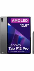 Lenovo Tab P12 Pro Snapdragon 256 GB 32 cm (12.6") 8 GB Wi-Fi 6 (802.11ax) Android 11 Šedá