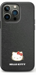 Sourcing Hello Kitty HKHCZF5PGHDLMK Z Flip5 F731 černé/černé pevné pouzdro s kovovým logem a hlavou koťátka