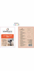 Stolní lampa Jazz ETLED-642, volně stojící, 0,4 W IP54
