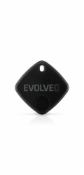 EVOLVEO TrackTag, Bluetooth lokátor s Apple Find My, černý
