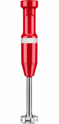 KitchenAid 5KHBV83EER Ponorný mixér 180 W Červená, Nerezová ocel