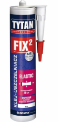 Tytan FIX2 ELASTICKÉ MONTÁŽNÍ LEPIDLO 290ML BÍLÉ TITANIUM