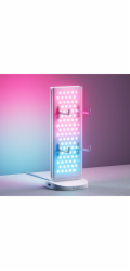 NoName Nanoleaf Pegboard Desk Dock - podsvícená dokovací stanice pro periferie (bílá)