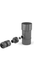 Bryza recyklátor dešťové vody grafit PVC 90mm (62-204)