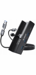Orico USB HUB 1x USB-C + 3x USB-A 3.2 Gen1 (MH4PC-10-BK-BP)