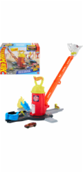 Mattel Hot Wheels City Super hasičská stanice + dráha (JHL95)