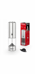 Webber ELEKTRICKÝ MLÝNEK NA PEPŘ A SŮL BATERIE USB MLÝNEK NA SŮL