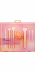 Sada štětců a houbiček na make-up REAL TECHNIQUES_SET Level Up Brush and Sponge, 7 ks + houbička na make-up