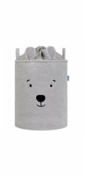 PCE SIPO-BB05 MĚKKÝ KOŠÍK S MEDVÍDKY ŠEDÝ