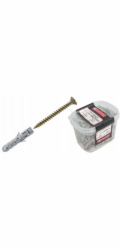 Rawlplug ROZPĚRNÝ HRDINOVÝ MATERIÁL DI 8 MM S KŘÍŽOVOU DRÁŽKOU, 4,0X60 MM, ROZSAH - 9oj - B-SL-FIX-08+460