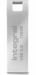 Integral USB flash disk Metal Arc 3.0, 128 GB (INFD128GBARC3.0)