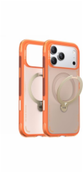 Amazingthing TORRAS Ostand Spin Air - kryt na iPhone 17 Pro kompatibilní s MagSafe (oranžový)