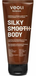 Veoli Botanica VEOLI BOTANICA HEDVÁBNĚ HLADKÁ TĚLOVÁ VYHLADZUJÍCÍ A HYDRATAČNÍ TĚLOVÁ MASKA-PEELING 180ml