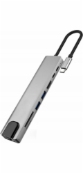 Bounn Dokovací stanice/replikátor 8 v 1 s USB-C (JL-CX08)