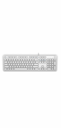 DELL klávesnice KB216/ multimediální/ německá/ GER/ DE/ USB/ drátová/ bílá
