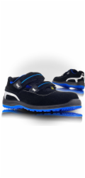 VM Footwear Bezpečnostní sandály Parma 2195-S1P ESD, velikost 43, černo-modré
