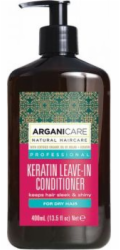 Arganicare Keratin bezoplachový kondicionér pro suché vlasy s keratinem 400 ml