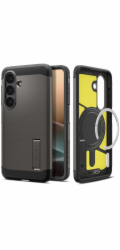 Spigen Pouzdro TOUGH ARMOR kompatibilní s MagSafe pro SAMSUNG S26 Gunmetal
