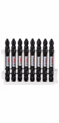 BOSCH SADA RÁZOVÝCH BITŮ PH2*65MM, 8 DÍLŮ.