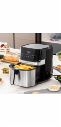 InnovaGoods Fritéza bez oleje Fryinn Pro 5500 Černá Nerezová ocel 1700 W 5,5 l