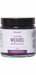 Iossi Čisticí pasta na obličej s aktivním uhlím, řasami a zeleným čajem 120 ml