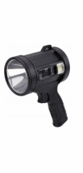 Lean Svítilna LED, pátrací světlo, 6 režimů, powerbanka, vyměnitelné filtry, 23 cm