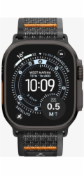 Spigen Athlex Air 2 Active Band, černooranžový - Apple Watch 49mm/46mm/45mm/44mm