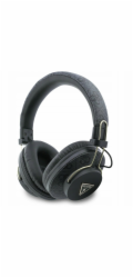 Guess Sluchátka Triangle Logo Bluetooth ENC On Ear, černá