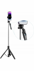 XO Selfie tyč XO Selfie Stick BT Tripod SS15 180cm, černá