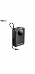 Baseus POWERBANK REMAX SCUBA SERIES 20000mAh RPP-73 35W S KABELY ČERNÁ