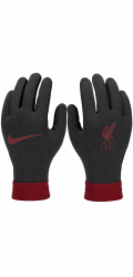 Nike Fotbalové rukavice Liverpool FC THermafit - H023 juniorské M černé