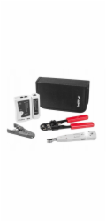 Lanberg Síťová sada LAN RJ45 - tester + odizolovač + krimpovací kleště + posuvník LSA