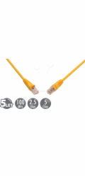 SOLARIX patch kabel CAT5E UTP PVC 2m žlutý