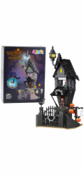 LeanToys Stavební kostky Strašidelný dům Halloweenská věž 581 dílků.