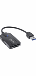 InLine Čtečka karet InLine® s USB 3.1 USB-A, pro SD/SDHC/SDXC, microSD, kompatibilní s UHS-II