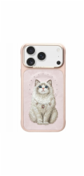 Nimmy Pouzdro Nimmy Lucky Fashion Cat MagSafe pro iPhone 17 Pro růžové