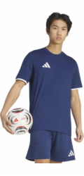 Adidas Pánské tričko Entrada 26 Tee tmavě modré JZ6678 M
