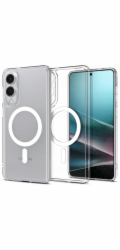 Spigen Pouzdro Ultra Hybrid Mag MagSafe pro Samsung Galaxy S26 Ultra (průhledné/bílé)