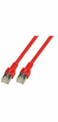 EFB Síťový kabel RJ45 S/FTP Cat5e červený 0,5 m SF/UTP (S-FTP)