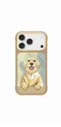 Nimmy Pouzdro Nimmy Gentle Pets Series Dog MagSafe pro iPhone 17 Pro Max hnědé