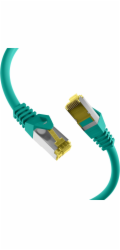 EFB Síťový kabel Elektronik MK7001.0,15GR, zelený, 0,15 m, Cat6a S/FTP (S-STP)