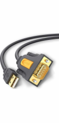 Ugreen USB-A - RS-232 USB kabel 2 m šedý (20222)