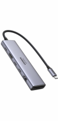 Ugreen REVODOK 7-v-1 4K@60HZ HDMI DOCK dokovací stanice šedá