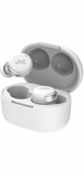 JVC Sluchátka Active Noise Cancelling TWS White, True Wireless Stereo (TWS), 20 - 20000 Hz, Hovory/Hudba, 8,4 g, Headset, Bílá