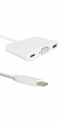 Qoltec Stanice/replikátor USB-C (50426)