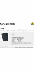 Klingspor VODĚODOLNÝ BRUSNÝ PAPÍR PS8A V LISTU 230*280, TLOUŠŤKA 360 (45025), BALENÍ 50 KS