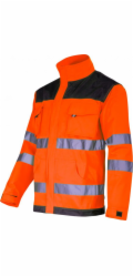 Lahti Pro VÝSTRAŽNÁ MIKINA ČERNO-ORANŽOVÁ, M, CE, LAHTI