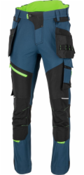 Lahti Pro Stretch kalhoty petrolejově modré, XL, CE, LAHTI