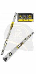 PRO Vodováha Fatmax Xtreme s boxbeamem 120 cm, 3 lib, 2 rukojeti, 0,5 mm/m